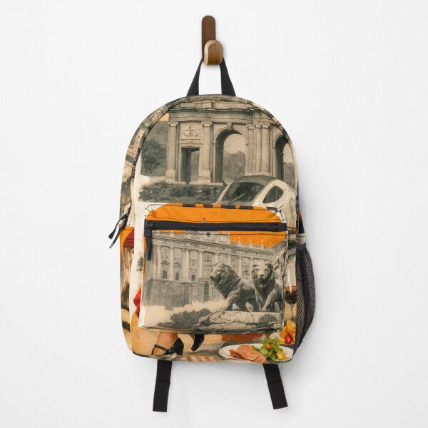 Item preview, Wall Art - Postcard - Madrid Cultural Collage designed and sold by ForeverPrintsOK.