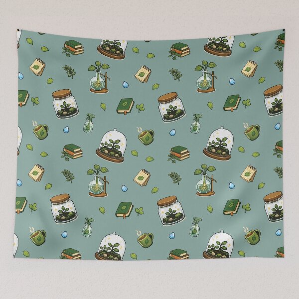 Item preview, Cute Terrarium Seamless Pattern for Plant Lovers 3 designed and sold by SimplePoDesign.