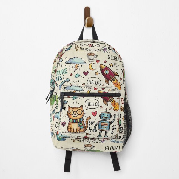 Item preview, Cute Creative Doodle Illustration designed and sold by Khatumeye.