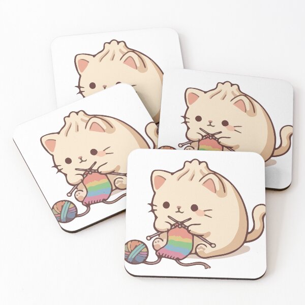 Item preview, Dumpli the Dumpling Cat | Cute Kawaii Original Character designed and sold by daenarys123.