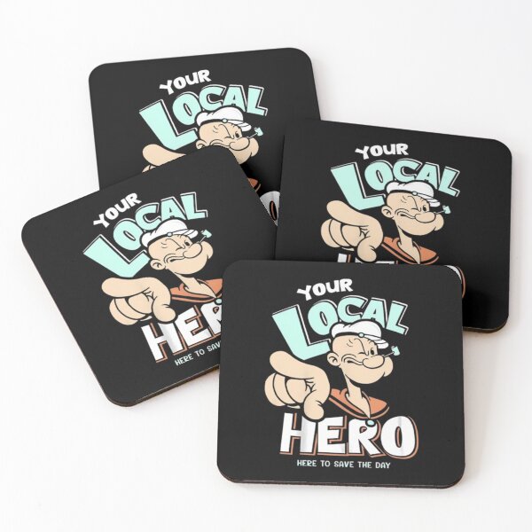 Item preview, Your Local Hero Here To Save The Day  designed and sold by mightygarhem7.