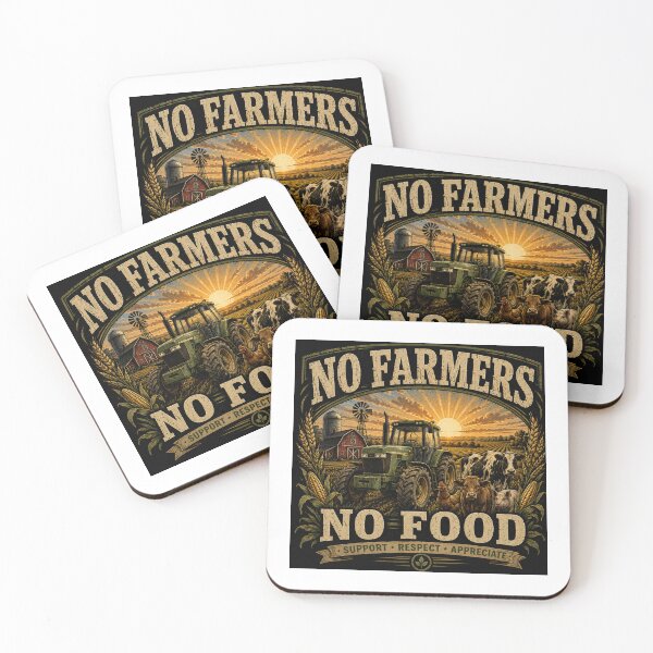 Item preview, No Farmers No Food designed and sold by PeterPunkt.