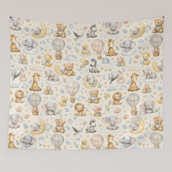 Item preview, baby shower patterns designed and sold by Military Insignia Products.