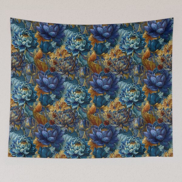 Item preview, Blooming Lotus Flower - Tropical Flower Pattern - Retirement Gifts for Mom designed and sold by RoyalStarsPatts.