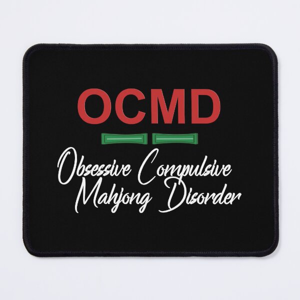 Item preview, MAHJONG, OBSESSIVE MAHJONG PLAYERS, FUNNY, GAME DAY, STRATEGY designed and sold by classic car craze.