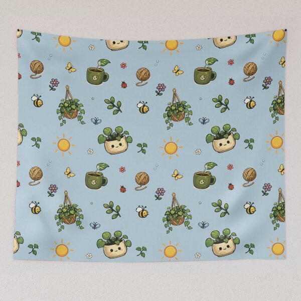Item preview, Cute Houseplant Seamless Pattern for Plant Lovers 9 designed and sold by SimplePoDesign.