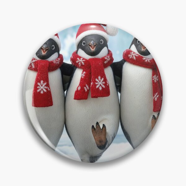 Item preview, Christmas Penguins Dancing on Ice designed and sold by Maria Dryfhout.