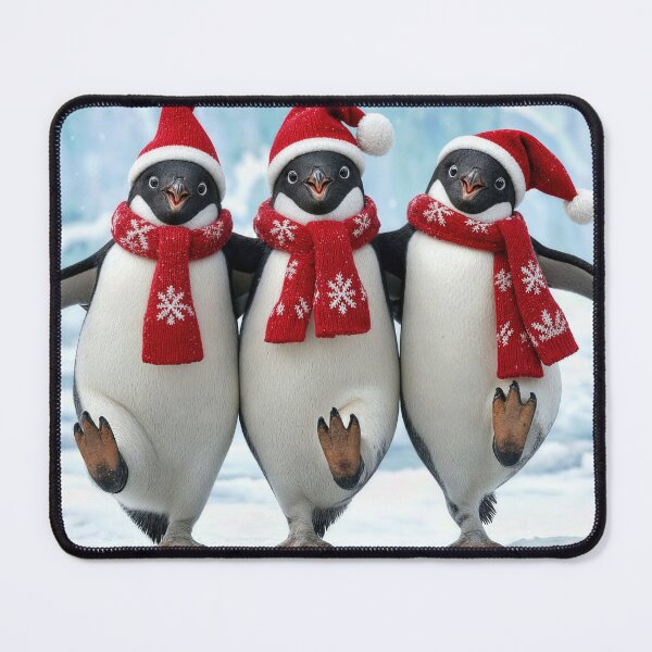 Item preview, Christmas Penguins Dancing on Ice designed and sold by Maria Dryfhout.