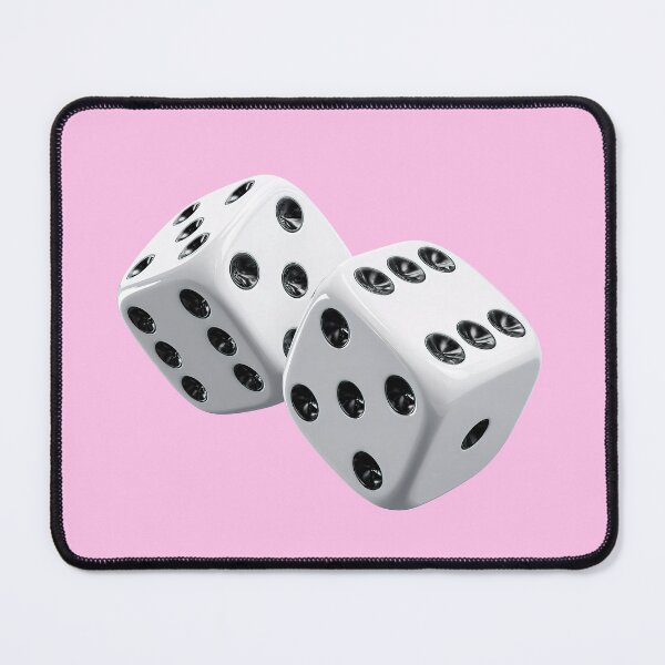Item preview, White Dice 3D Glossy Render Art designed and sold by jianina-alondra.