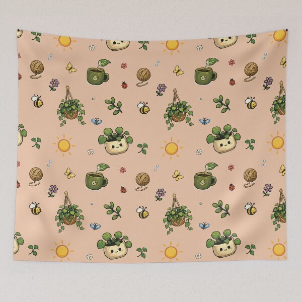 Item preview, Cute Houseplant Seamless Pattern for Plant Lovers 10 designed and sold by SimplePoDesign.