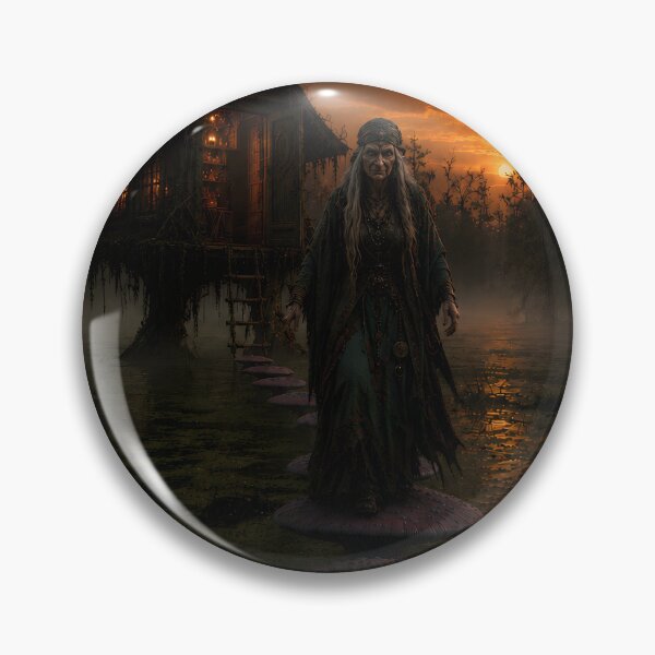 Item preview, Baba Yaga Walking From Swamp Hut designed and sold by Vaelia.