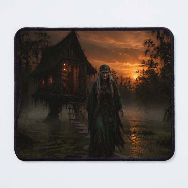 Item preview, Baba Yaga Walking From Swamp Hut designed and sold by Vaelia.