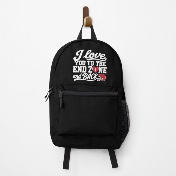 Item preview, I Love You to the End Zone and Back Football Heart Lover designed and sold by clothesy7.