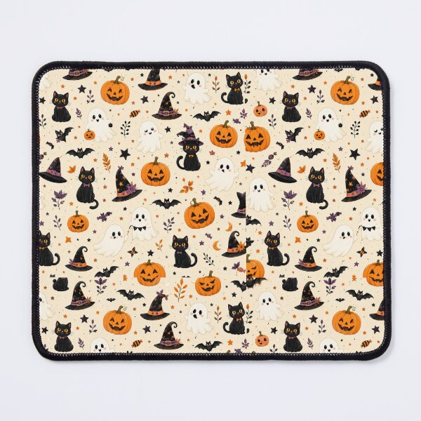 Item preview, Kawaii Halloween pattern with cute creatures designed and sold by Military Insignia Products.