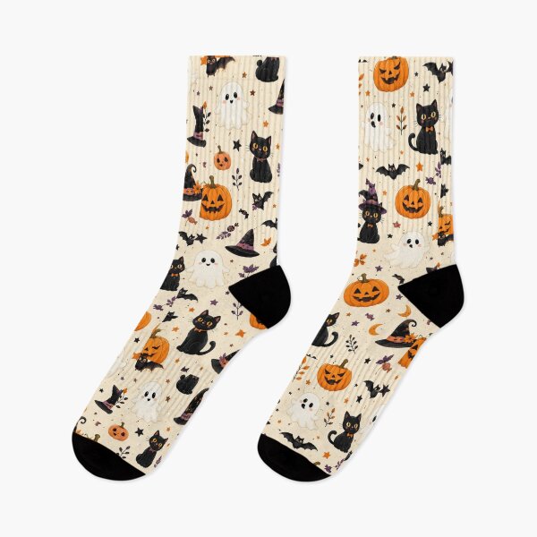 Item preview, Kawaii Halloween pattern with cute creatures designed and sold by Military Insignia Products.