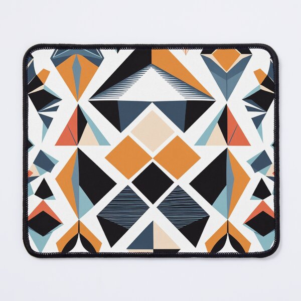 Item preview, Retro Geometric Floral Seamless Pattern | Scandinavian Mid Century Art designed and sold by semenol.