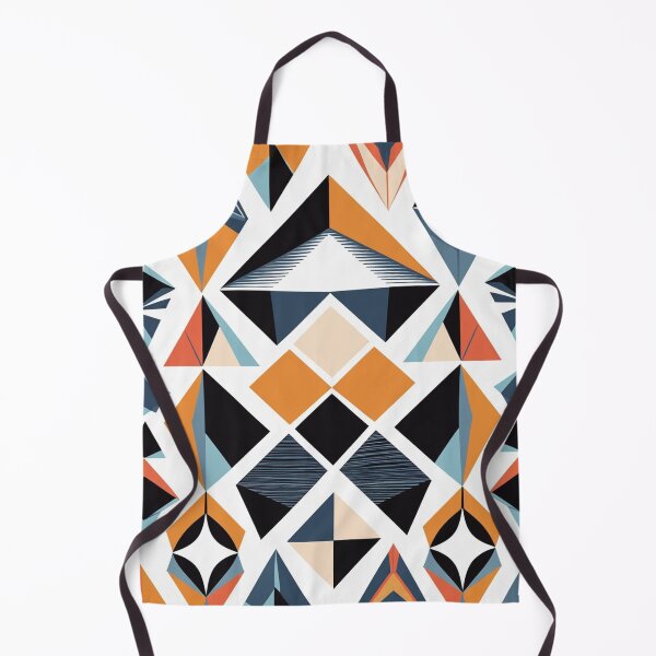 Item preview, Retro Geometric Floral Seamless Pattern | Scandinavian Mid Century Art designed and sold by semenol.