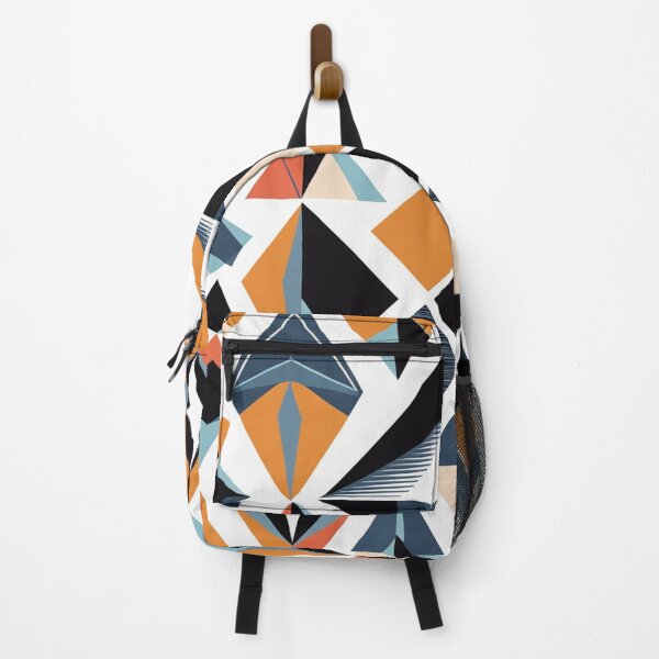 Item preview, Retro Geometric Floral Seamless Pattern | Scandinavian Mid Century Art designed and sold by semenol.