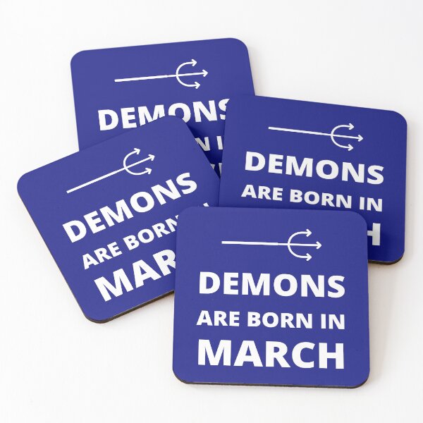 Item preview, Demons are born in March designed and sold by fev-rocks.