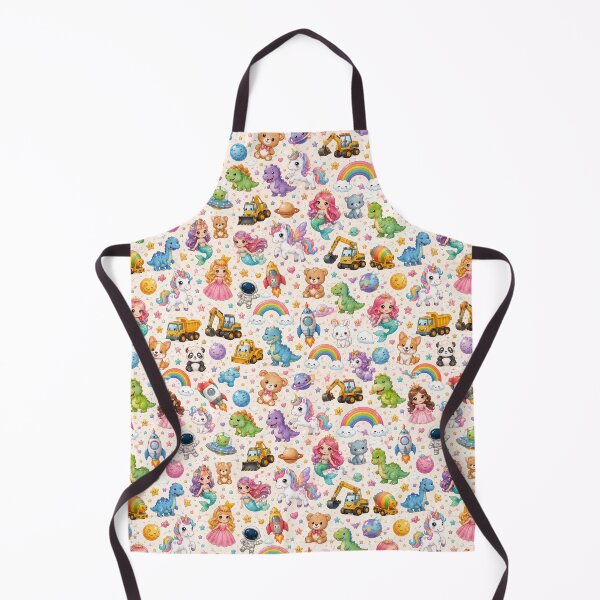 Item preview, Kids Kawaii pastel wonderland pattern designed and sold by Military Insignia Products.