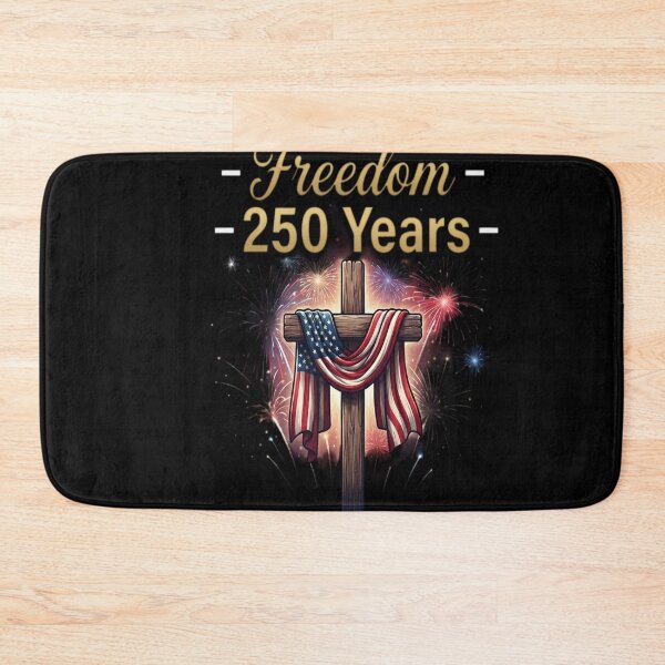 Item preview, 250 Years Faith And Freedom Christian Patriotic USA designed and sold by sidleytetip.