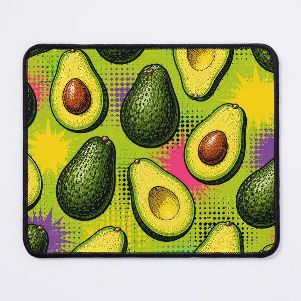Item preview, Avocado Pop Art Pattern Retro Food Lover Vegan Graphic Tee designed and sold by TM DESIGNS AND MORE.