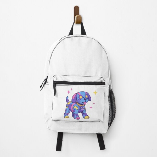 Item preview, Y2K Robot Dog – Retro Futuristic Cyber Puppy designed and sold by AnteesocialTees.