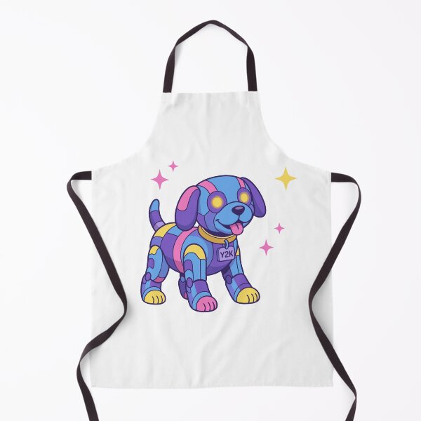 Item preview, Y2K Robot Dog – Retro Futuristic Cyber Puppy designed and sold by AnteesocialTees.