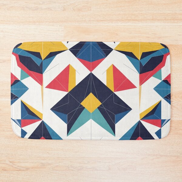 Item preview, Abstract Mid Century Modern Floral Geometry | Vintage Retro Pattern designed and sold by semenol.