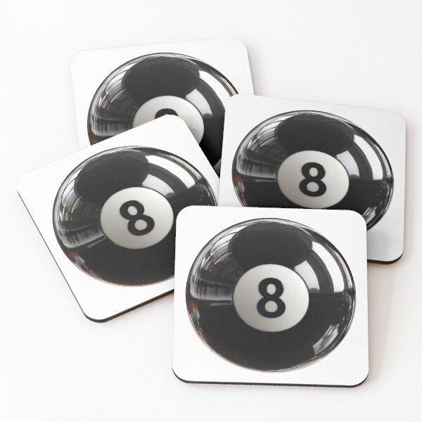 Item preview, Classic Black 8 Ball Billiard Art designed and sold by jianina-alondra.