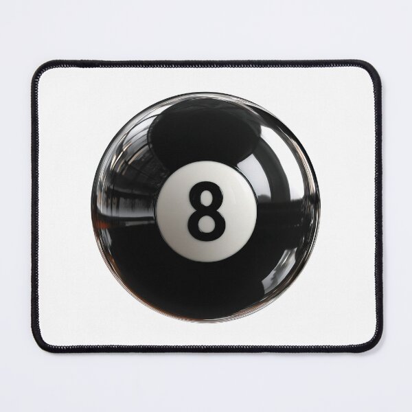 Item preview, Classic Black 8 Ball Billiard Art designed and sold by jianina-alondra.