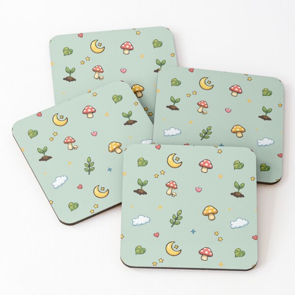 Item preview, Cute Mushroom Seamless Pattern | Kawaii Forest Design 1 designed and sold by SimplePoDesign.