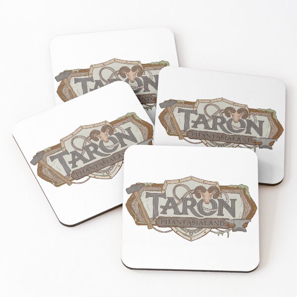 Item preview, Taron Logo Illustration - Phantasialand Multi-Launch Ride (Theme Park Fan Art) designed and sold by FoolishDreamers.