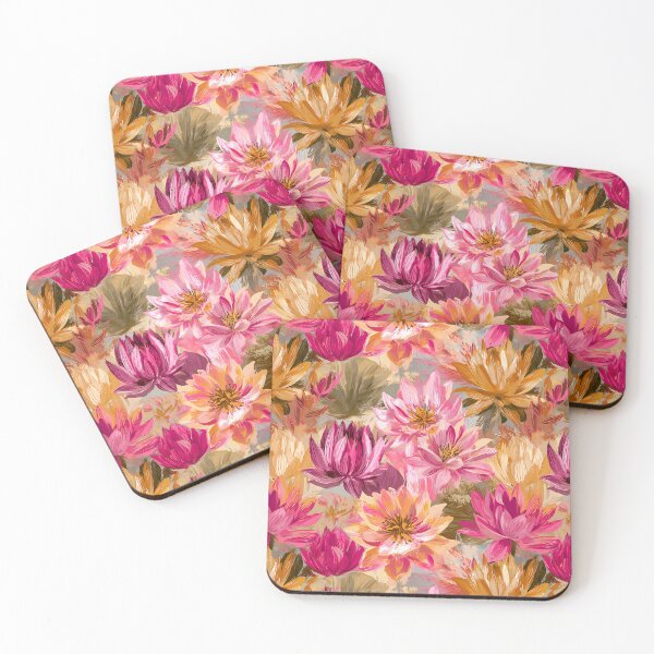 Item preview, Colorful Lotus  - Retro Flower Floral - Retirement Gifts for Dad designed and sold by RoyalStarsPatts.