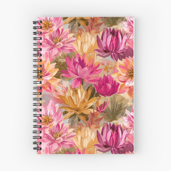 Item preview, Colorful Lotus  - Retro Flower Floral - Retirement Gifts for Dad designed and sold by RoyalStarsPatts.