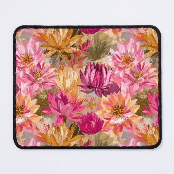 Item preview, Colorful Lotus  - Retro Flower Floral - Retirement Gifts for Dad designed and sold by RoyalStarsPatts.