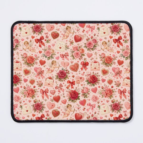 Item preview, Romantic vintage Valentine pattern designed and sold by Military Insignia Products.
