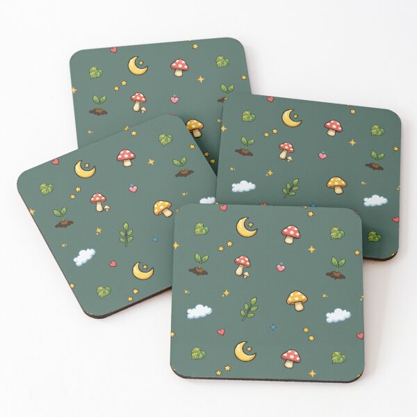 Item preview, Cute Mushroom Seamless Pattern | Kawaii Forest Design 4 designed and sold by SimplePoDesign.