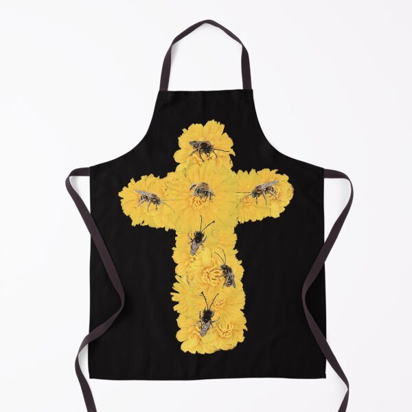Item preview, dandelion bee cross designed and sold by gracehopelove.