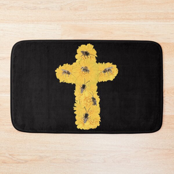 Item preview, dandelion bee cross designed and sold by gracehopelove.