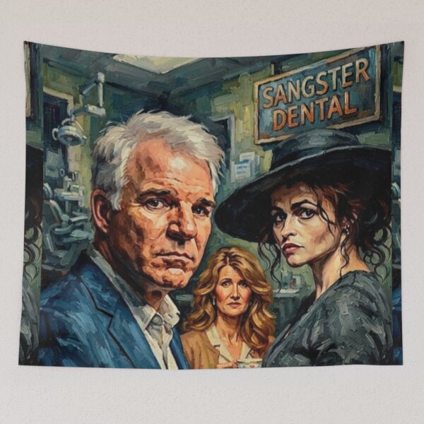 Item preview, Novocaine Dark Comedy Fine Art Tribute designed and sold by Art's Diner.