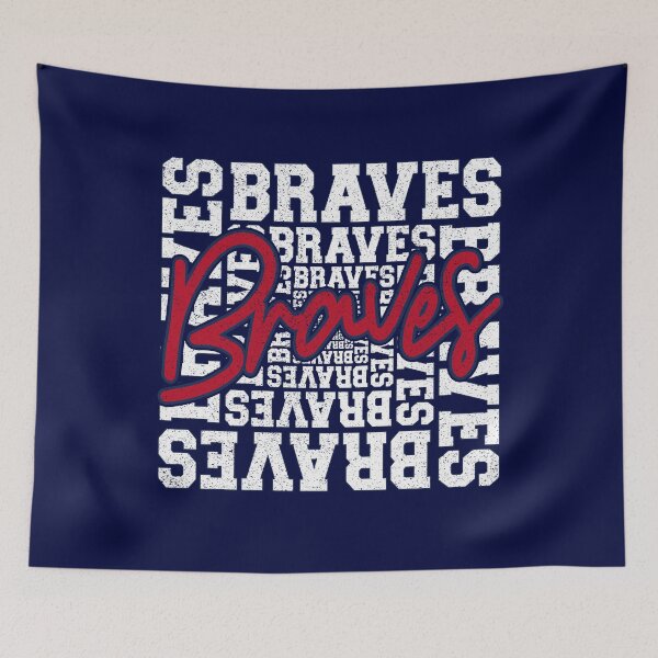 Item preview, Vintage Braves Script Classic Retro Sports Team Spirit designed and sold by RockTheFeal.