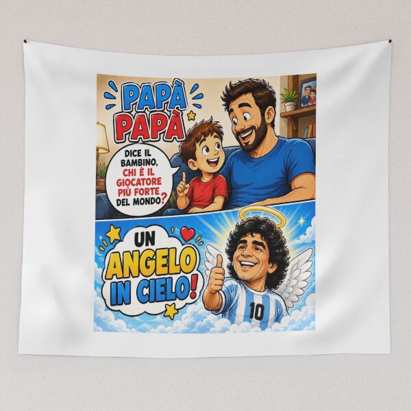 Item preview, Funny Dad Joke – Angel in Heaven Cartoon designed and sold by RipantinaFantasy .