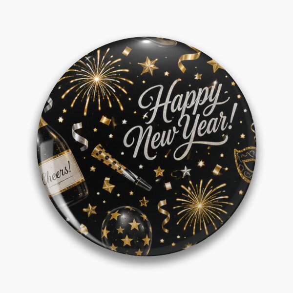 Item preview, Glittering New Year Celebration designed and sold by Military Insignia Products.