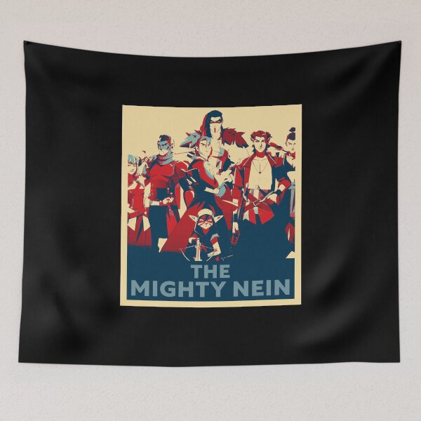 Item preview, The Mighty Nein designed and sold by VerdePlantTees.