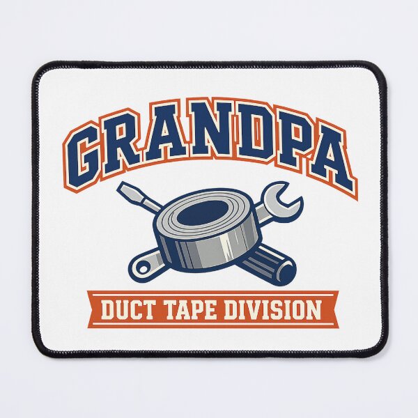 Item preview, Grandpa Duct Tape Division Funny Handyman Repair designed and sold by eignvalue.