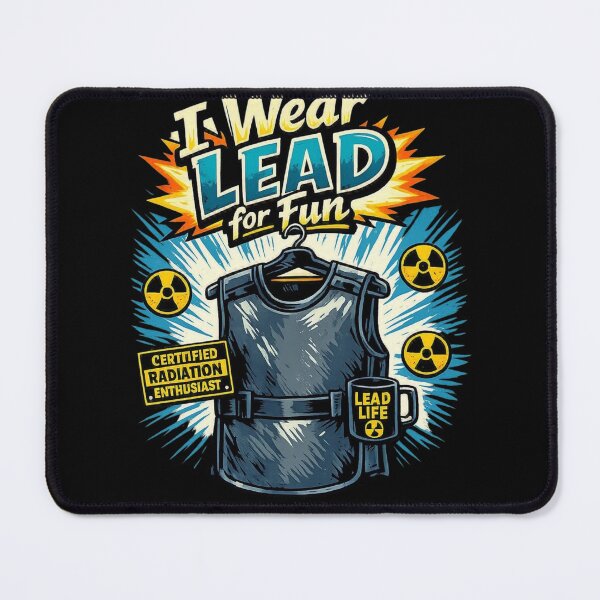 Item preview, I Wear Lead For Fun Funny Rad Tech Radiologic Technologist designed and sold by Timeless Junction.