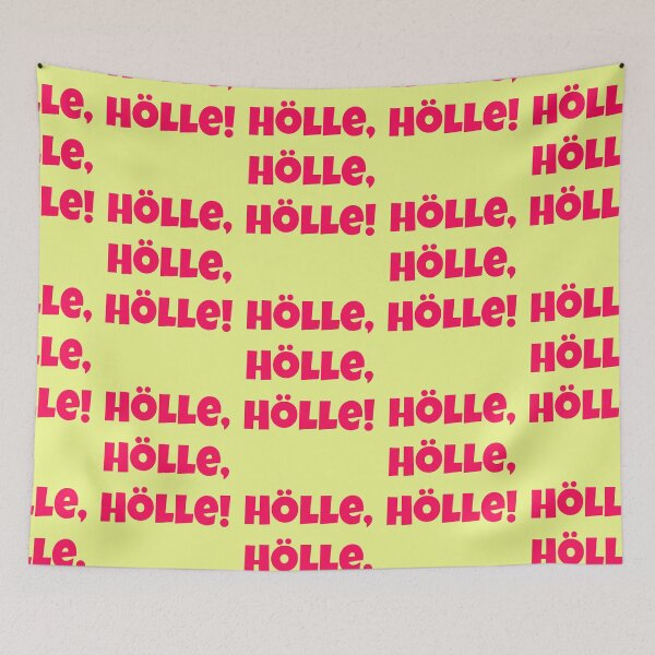 Item preview, Hell Hell Hell Schlager Songtext Typography designed and sold by Mauswohn.