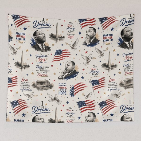 Item preview, Martin Luther King Jr. Inspirational Pattern designed and sold by Military Insignia Products.
