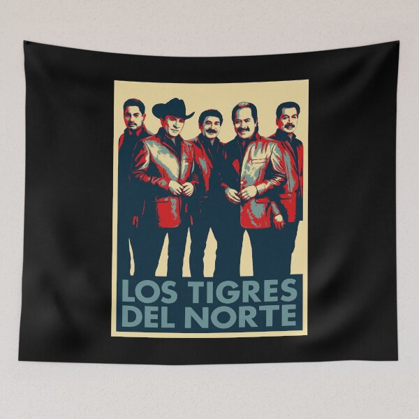 Item preview, Los Tigres del Norte designed and sold by VerdePlantTees.